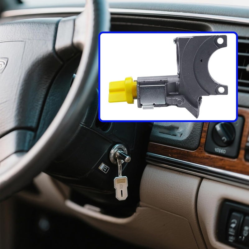 Forcitory 924-720 Ignition Lock Cylinder Housing Replacement for 6049449 Fit for Chevy Express Tahoe Suburban 1998-2002 GMC 1500/2500/3500 Safari Savana Yukon Cadillac Escalade Vehicles - Image 2